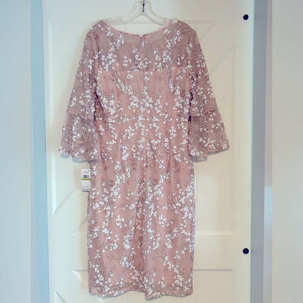 Alex Evenings Knee Length Cocktail Dress